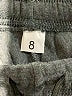 Unbranded 100% Fiber Gray Sweatpants Size 8 - photo 3