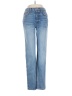 GRLFRND 100% Cotton Hearts Blue Jeans Size 26 waist - photo 1