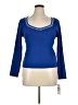 NANETTE Nanette Lepore Blue Pullover Sweater Size XL - photo 1