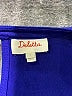 Deletta Blue Sleeveless Blouse Size S - photo 7