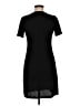 Theory Solid Black Casual Dress Size M - photo 2