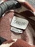 Saylor Animal Print Burgundy Turtleneck Sweater Size Med - Lg - photo 7