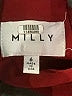 Milly Red Burgundy Cocktail Dress Size 6 - photo 7