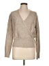 CeCe Metallic Tan Pullover Sweater Size L - photo 1