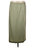 Lane Bryant 100% Polyester Solid Green Casual Skirt Size 8 - photo 1