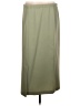 Lane Bryant 100% Polyester Solid Green Casual Skirt Size 8 - photo 2