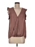 Mustard Seed Brown Sleeveless Blouse Size M - photo 1