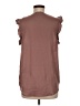 Mustard Seed Brown Sleeveless Blouse Size M - photo 2