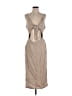 CAARA Tan Casual Dress Size L - photo 1