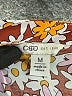Cato 100% Rayon Orange Short Sleeve Blouse Size M - photo 7