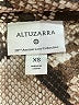Altuzarra for Target 100% Polyester Animal Print Brown Long Sleeve Blouse Size XS - photo 7