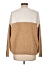 Vince Camuto Color Block Tan Pullover Sweater Size L - photo 2