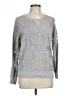 IRO Metallic Gray Silver Pullover Sweater Size Lg (3) - photo 1