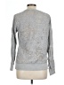 IRO Metallic Gray Silver Pullover Sweater Size Lg (3) - photo 2