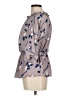 Say What? 100% Polyester Gray 3/4 Sleeve Blouse Size M - photo 5