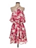 Just Fab 100% Polyester Floral Pink Cocktail Dress Size S - photo 1