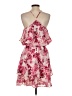 Just Fab 100% Polyester Floral Pink Cocktail Dress Size S - photo 2