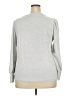 Ann Taylor LOFT 100% Cotton Silver Sweatshirt Size XXL - photo 2