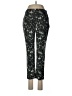 Piazza Sempione Print Black Casual Pants Size M (estimated) - photo 1