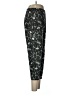 Piazza Sempione Print Black Casual Pants Size M (estimated) - photo 4
