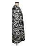 Ann Taylor Graphic Black Casual Dress Size 6 - photo 4