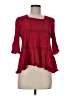 Altar'd State 100% Rayon Red 3/4 Sleeve Blouse Size M - photo 1