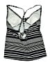 Kona Sol Stripes Black Swimsuit Top Size XL - photo 2