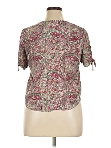 Skye's The Limit Short Sleeve Blouse (view 2)