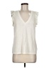 Paige Ivory Sleeveless Top Size M - photo 1