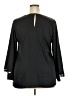 Sachin + Babi 100% Polyester Black Long Sleeve Blouse Size 2XL - photo 2