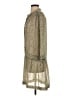 IKKS Paisley Tan Casual Dress Size S (estimated) - photo 5