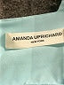 Amanda Uprichard 100% Polyester Solid Blue Casual Dress Size S - photo 7