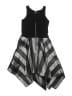 Zoe Ltd Chevron-herringbone Black Dress Size 14 - photo 2