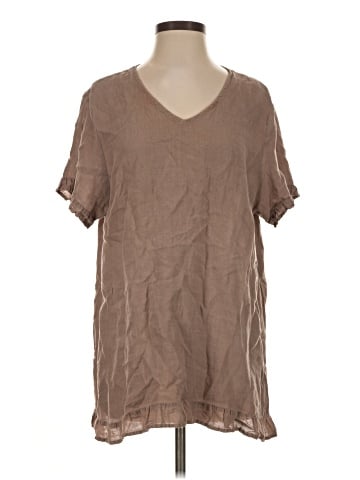 Match Point U.S.A. Short Sleeve Blouse (view 1)