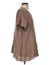 Match Point U.S.A. Brown Short Sleeve Blouse Size S (estimated) - photo 4
