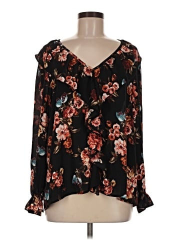 Counterparts 3/4 Sleeve Blouse (view 1)
