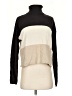 AVALIN 100% Cotton Color Block Black Turtleneck Sweater Size S - photo 1