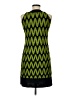 En Focus Studio Chevron-herringbone Green Casual Dress Size 6 - photo 2
