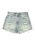 Rag & Bone 100% Cotton Blue Denim Shorts Size 26 waist - photo 1