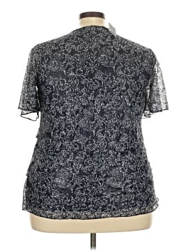 Cj Banks Short Sleeve Blouse (view 2)