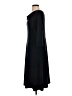 Lands' End Solid Black Casual Dress Size M - photo 5