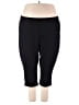Torrid Solid Black Active Pants Size 5X Plus (6) - photo 1