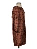 Britt Ryan Graphic Brown Casual Dress Size 4 - photo 4