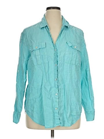Tommy Bahama 3/4 Sleeve Button-Down Shirt (view 1)