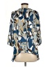Nicola 100% Polyester Blue 3/4 Sleeve Blouse Size M - photo 2