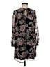 Ann Taylor LOFT 100% Polyester Paisley Black Cocktail Dress Size S (petite) - photo 1