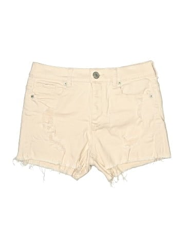Express Jeans Khaki Shorts (view 1)