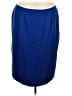 Le Suit 100% Polyester Blue Casual Skirt Size 22 - photo 1