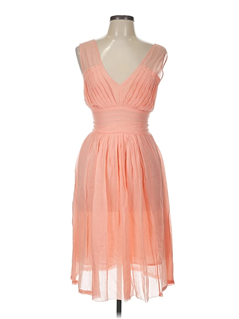 Pre-owned Armani Jeans Cocktail Dress In Orange