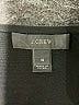 J.Crew 100% Silk Black Long Sleeve Silk Top Size 4 - photo 7